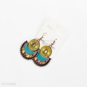 Wholesale lady dangle earrings/crystal earrings
