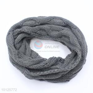 Winter Circle Cable Knit Cowl Neck Scarf Shawl