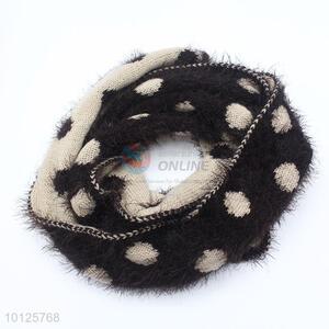 Winter Warm Knitted Cowl Neck Scarf for Women