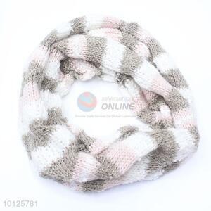 Acrylic Round Infinity Knitted Scarf