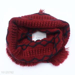 Cheap Price Acrylic Round Infinity Knitted Scarf