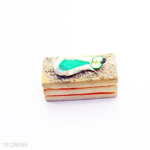 Delicate simulation cake refrigerator magnet/fridge magnet