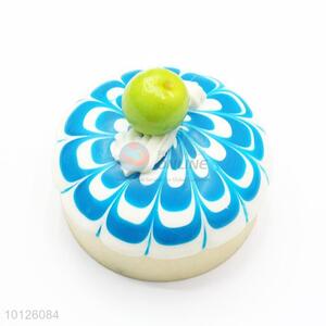 Blue cherry cake refrigerator magnet/fridge magnet