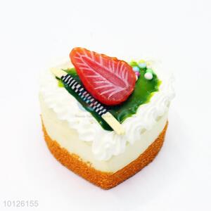 Lovely Cake Design Fridge Magnet for Home Decoration with Fragrance