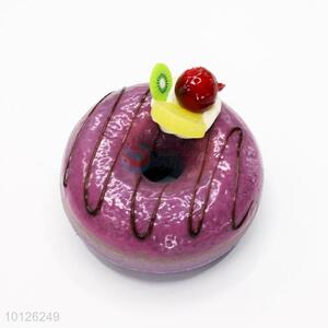 Pruple Doughnut Fridge Magnet for Home Decoration with Fragrance