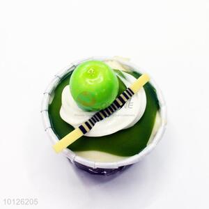 Green Cake Design Fridge Magnet for Home Decoration with Fragrance