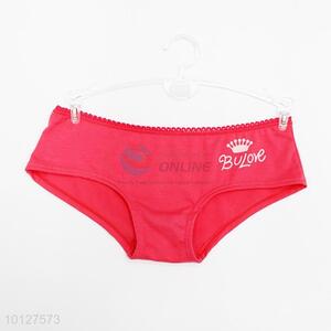 Modal red color undies sexy panties women underwear lingerie knickers