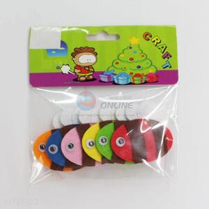 High quality non-woven fabrics crafts fridge magnet