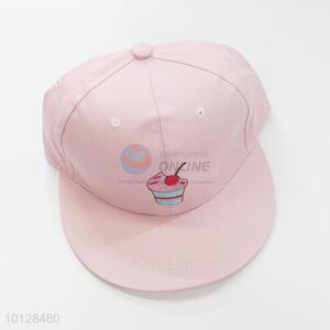 Sweet cupcake embroidered cotton baseball hats for friends