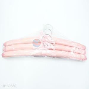 High Quality Pink Wood Clothes Top Hanger