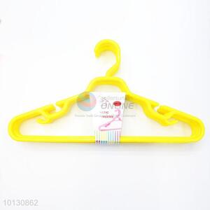 Yellow Plastic Non-Slip Adult Children Clothes Hanger