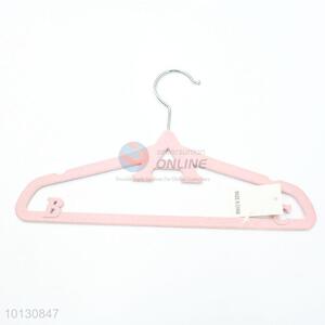 Pink Velvet Letter Slip Clothes Hanger