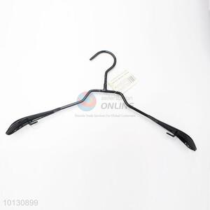 Black Pvc Coated Wire Metal Clothes Hanger