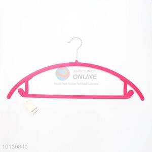High Quality Cheap Pink Velvet Slip Hanger