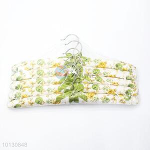 Fashion Floral Wood Home Clothes Top Hanger