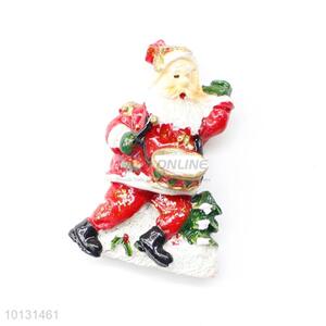 Hot sale Santa Claus polyresin fridge magnet