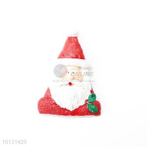 China factory triangle shaped Father Christmas resin fridge magnet