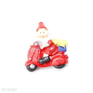 Hot selling Father Christmas resin fridge magnet