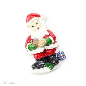 Beautiful cheap Santa Claus resin fridge magnet