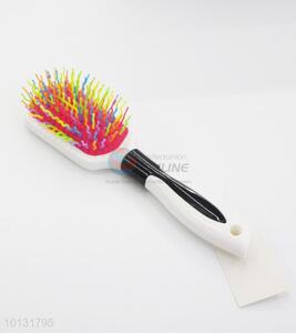 Small Square Shape Rainbow Big Wet Hair Brush Curved Needle Hair Brush Detangle Hair Comb
