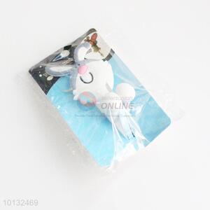 White rabbit shaped <em>toothbrush</em> <em>holder</em>