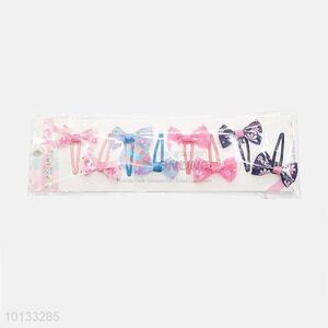 Latest Design Cute Bowknot Hair Accessories Hairpins for Girls