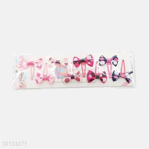 Hot Sale Girls Hair Accessories Bowknot Hairpins