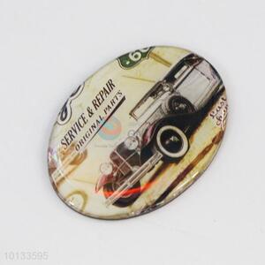 Vintage Car Elliptic Fridge Magnet