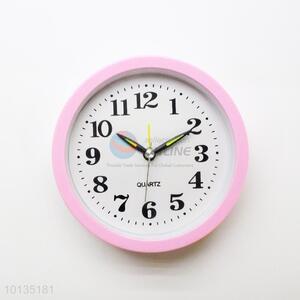 Best Selling Round Pink Color Alarm Clock