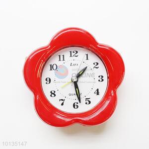 Beautiful Red Flower Shape Alarm Clock