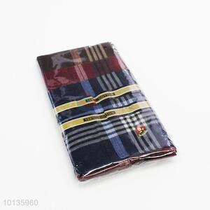 Wholesale Polyester Checked Handkerchief for Men