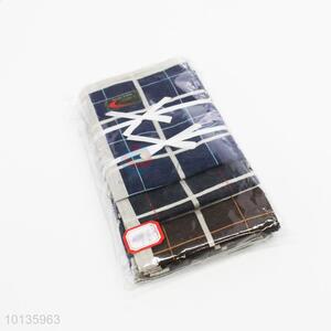 Promotional Cotton Checked Handkerchief for Men