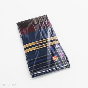 Fashionable Polyester Checked Handkerchief for Men