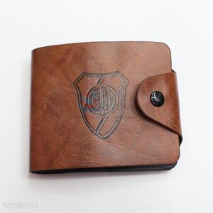 Brown Color Leather Cards Holder Wallet for Men