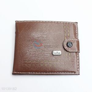 Fashion Short Style Leather Men <em>Wallet</em> with Buckle