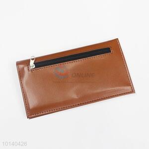 Factory Direct PU Purse, Brown Wallet for Men