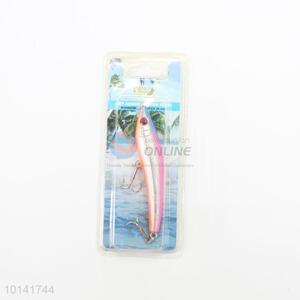 Crank swim pink minnow fishing baits