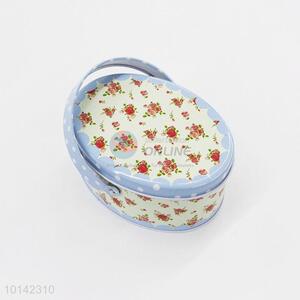 Wholesale Tinplate Cookie Box Portable Tin Can Candy Box 
