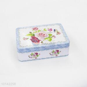 New Arrival High Quality Rectangle Tinplate Candy Box Tin Can With Interlayer