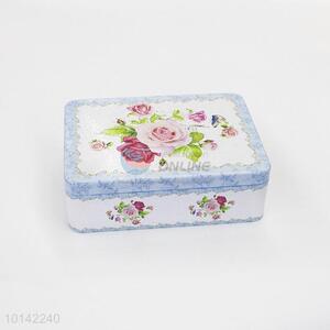 Wholesale Factory Direct Rectangle Metal Tins Tinplate Box Candy/Cookie Box