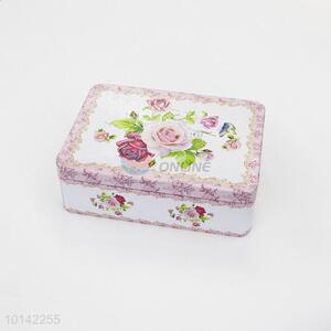 Custom Rectangle Interlayer Tinplate Box Candy Tin Can For Wholesale