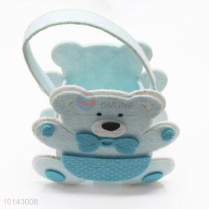 Wholesale bear shaped non-woven bag/non-woven crafts