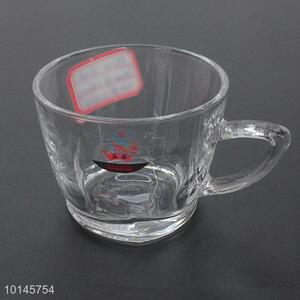 Hot sale crystal water <em>glass</em> <em>cup</em> with handle