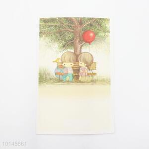 China supplier paper postcard/message card
