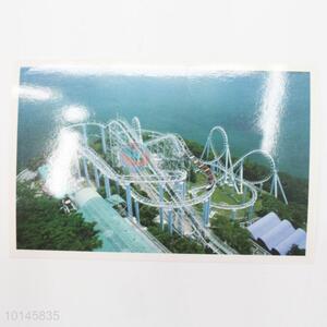 Amusement park paper postcard/greeting cards
