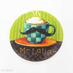 Utility Round Ceramic Fridge Magnet