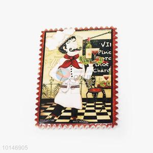 Hot Sale Rectangular Ceramic Fridge Magnet