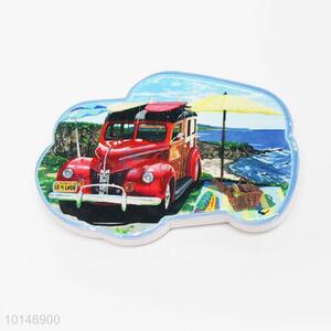 Top Selling Car Shaped Ceramic Fridge Magnet