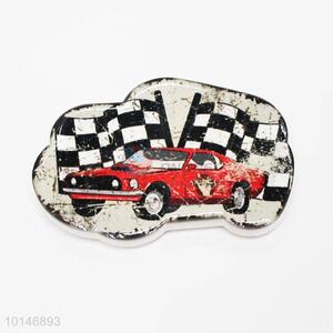 China Hot Sale Car Shaped Ceramic Fridge Magnet