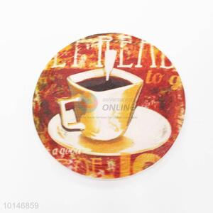 New Product Round Ceramic Fridge Magnet